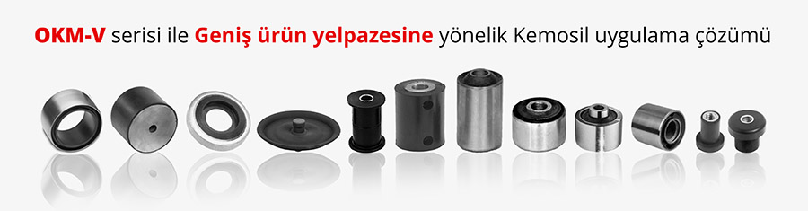 Kemosil yapistirici uygulama parca tipleri
