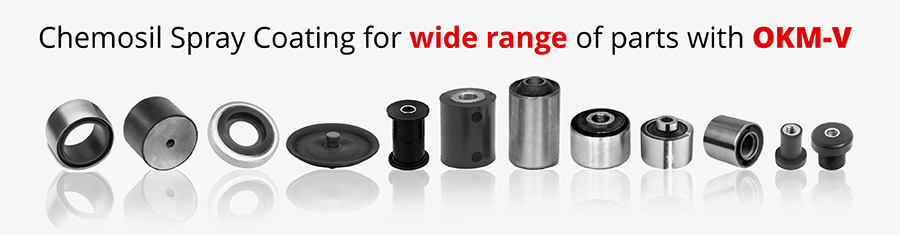 chemosil spray coating application part types